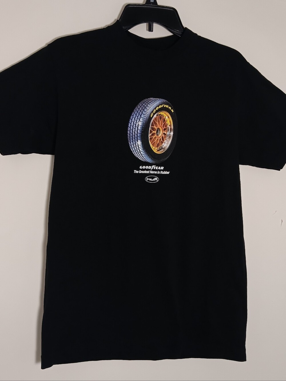 Huf And Good Year Collaboration Mens Graphic T Shirt In Black Size Small.